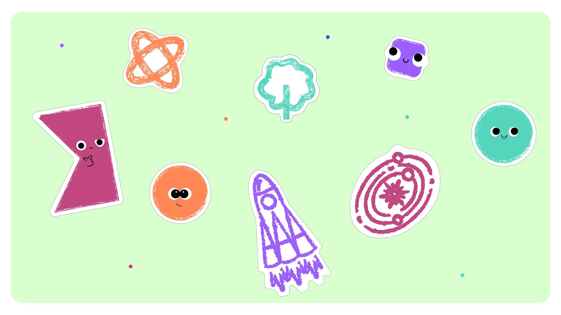 SCIFINE sticker set